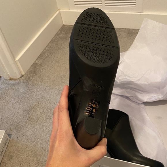 New Geox B inspiration D Nappa ankle boot in black - Picture 7 of 7